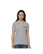 Allen Solly Polo T-shirt Women- Grey